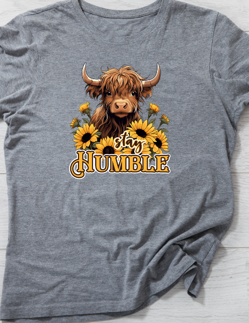 Stay Humble w/ Cow Shirt