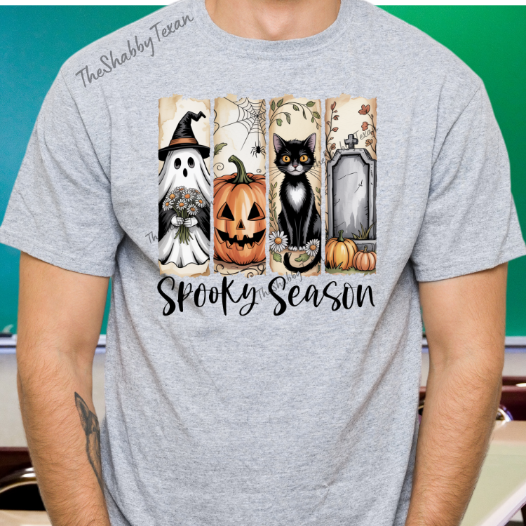 Spooky Season T-shirt and Transfer