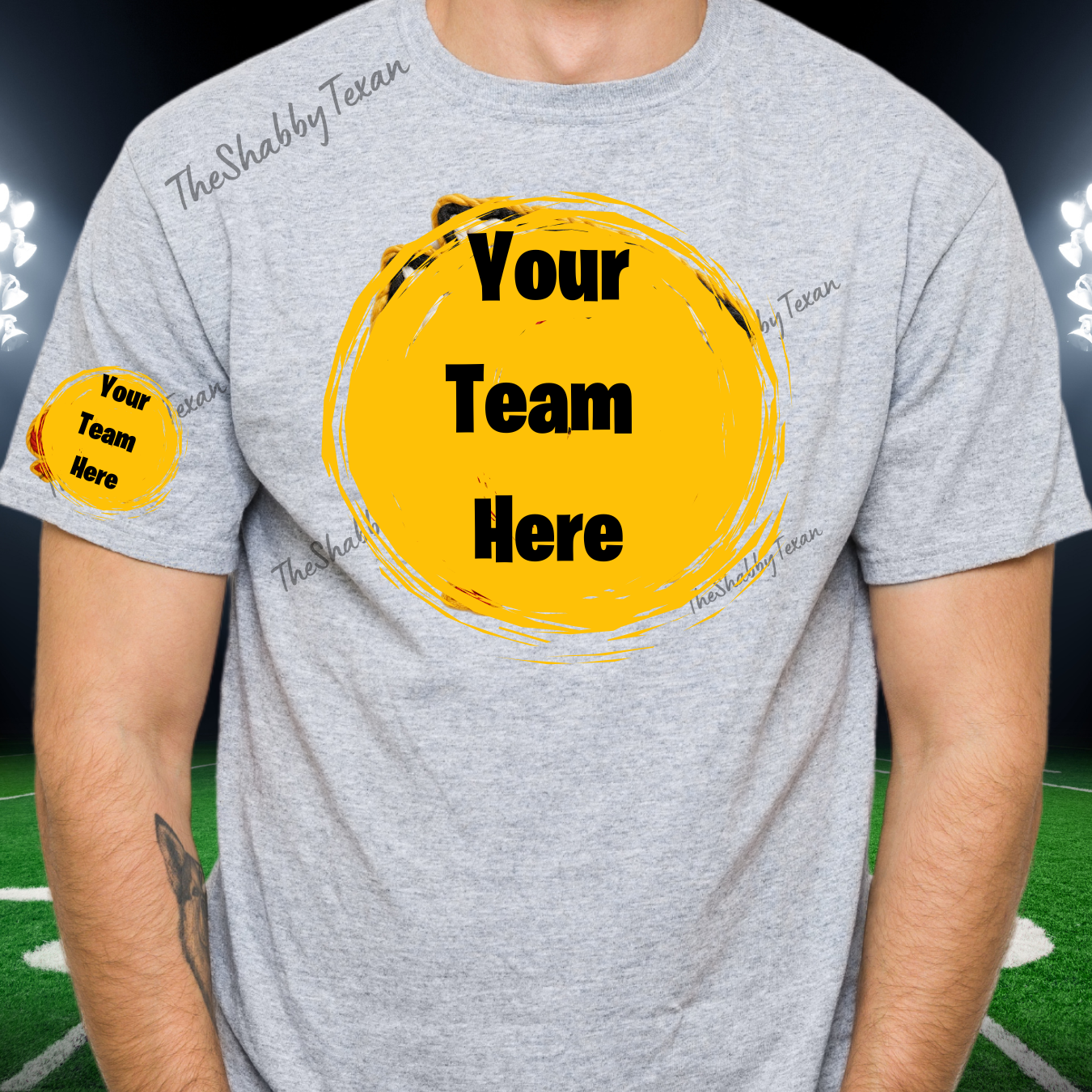 Faux Crochet Team Shirts