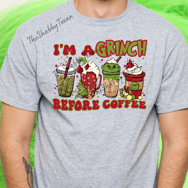 Im a Grouch Before Coffee Shirts