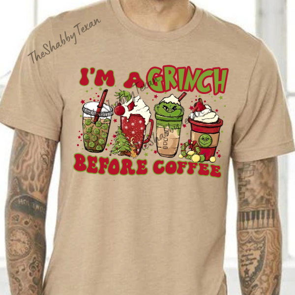 Im a Grouch Before Coffee Shirts