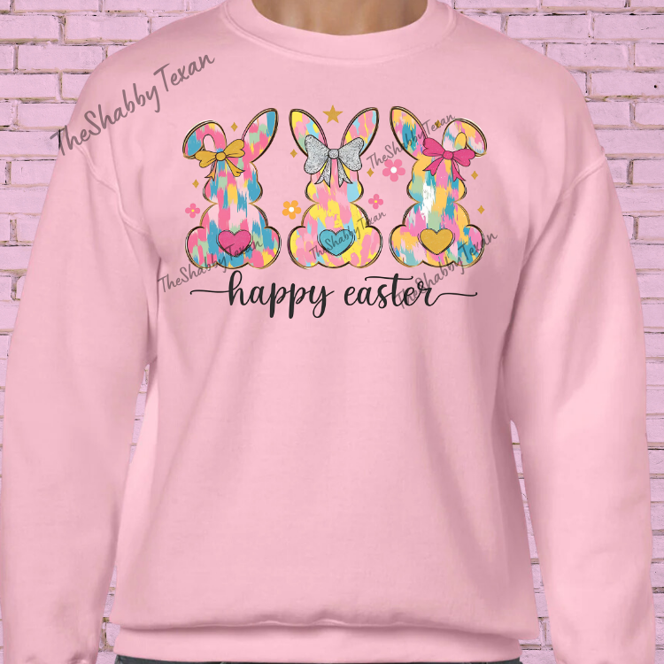 Triple Coquette Bunny Shirts and Transfer