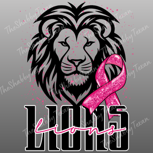 School Mascot Cancer Awareness DTF Shirt Transfers