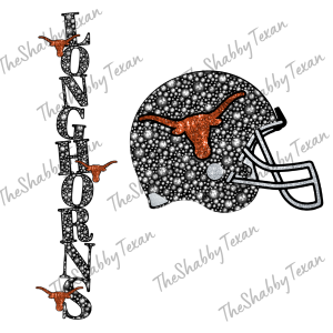 Sparkle Texas Longhorns Fans DTF Sweatshirts and Transfers