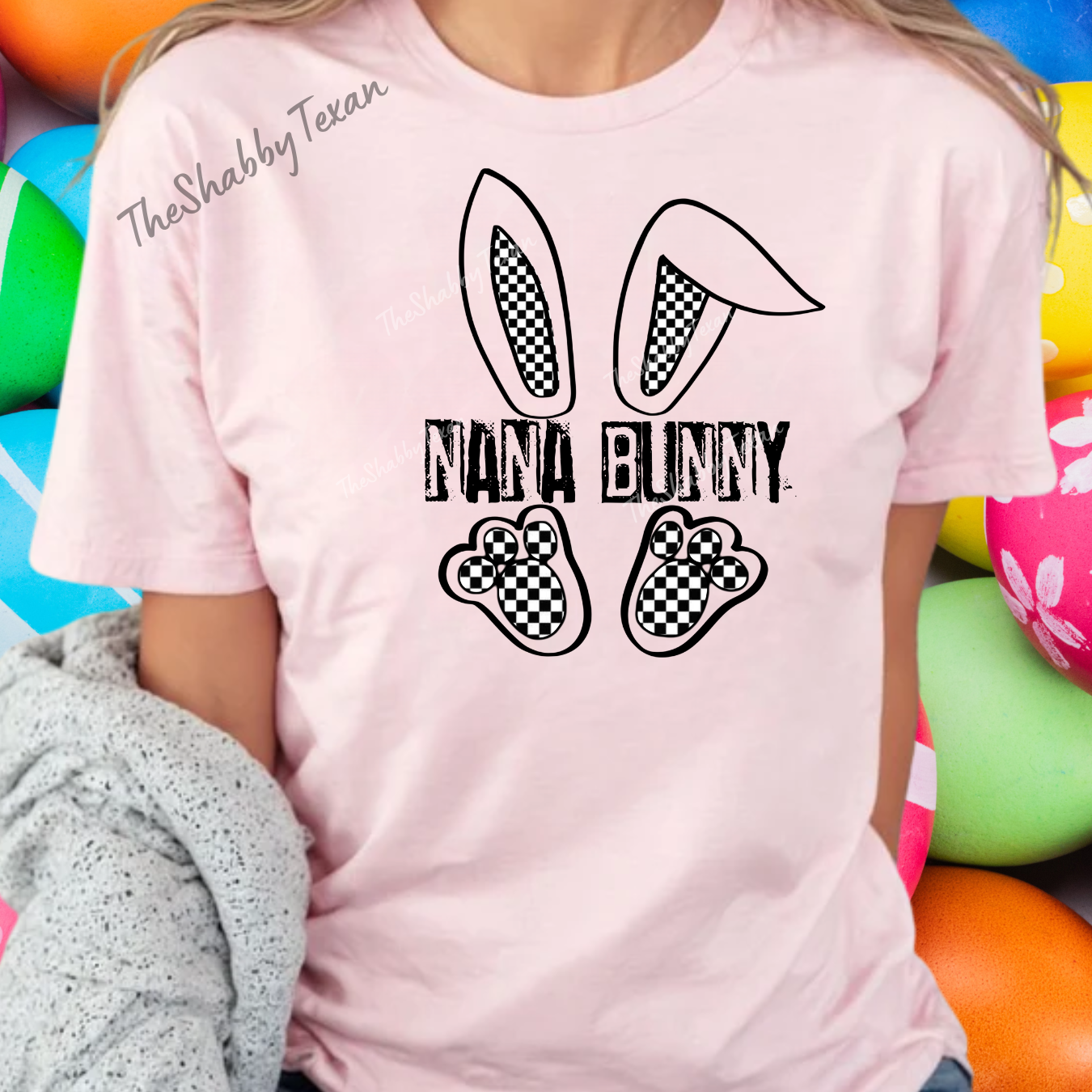 Bunny Family Name DTF Transfers