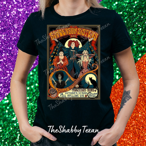 Hocus Pocus DTF Shirt Transfers Set 1