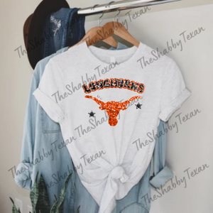 Sparkle LongHorn Fans DTF Shirts and Transfers