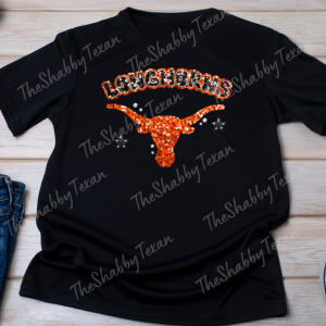 Sparkle LongHorn Fans DTF Shirts and Transfers