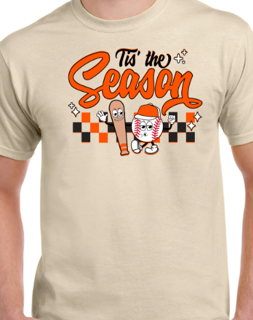 Tis the Season Baseball Shirts