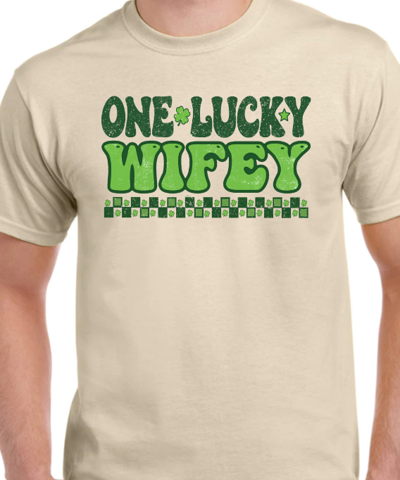 Wife/Hubby St Patty Day Shirts