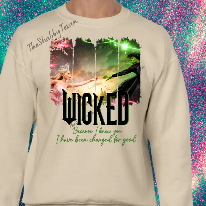 Wicked Changed for Good Shirts