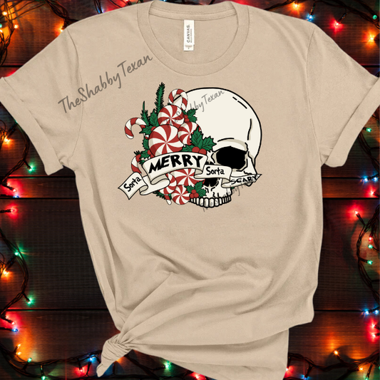 Sorta Merry & Sorta Scary T-Shirts and Sweatshirts