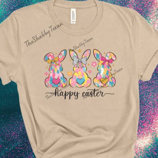 Triple Coquette Bunny Shirts and Transfer