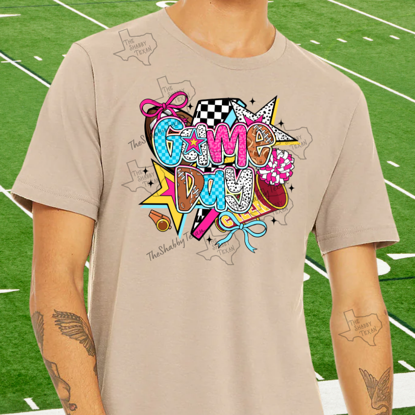 Retro Game Day Tshirts and Sweatshirts