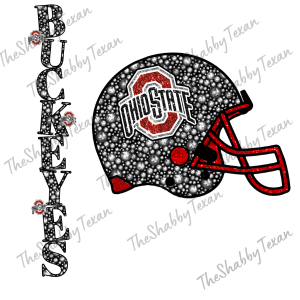 Sparkle Ohio Buckeye Fans DTF Sweatshirts and Transfers