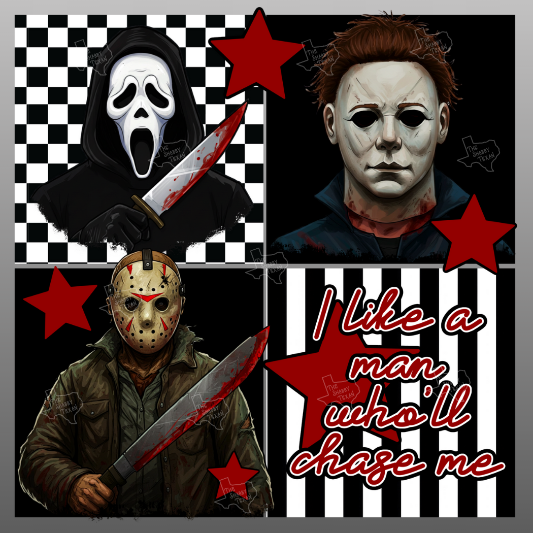 Slasher Style DTF Transfers