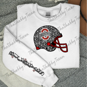 Sparkle Ohio Buckeye Fans DTF Sweatshirts and Transfers