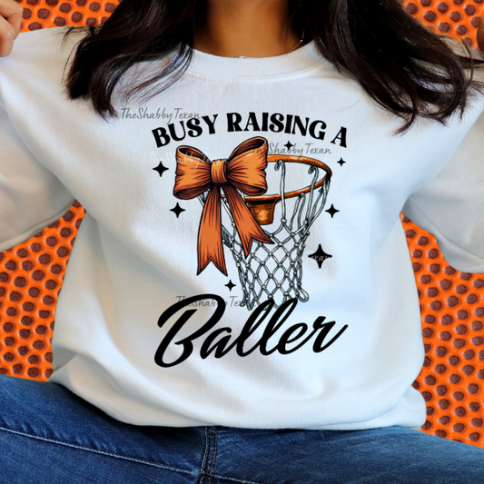 Basketball Raising a Baller Shirts and Sweatshirts