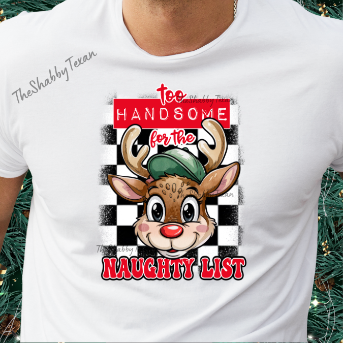 Naughty List Youth Tshirts and Sweatshirts