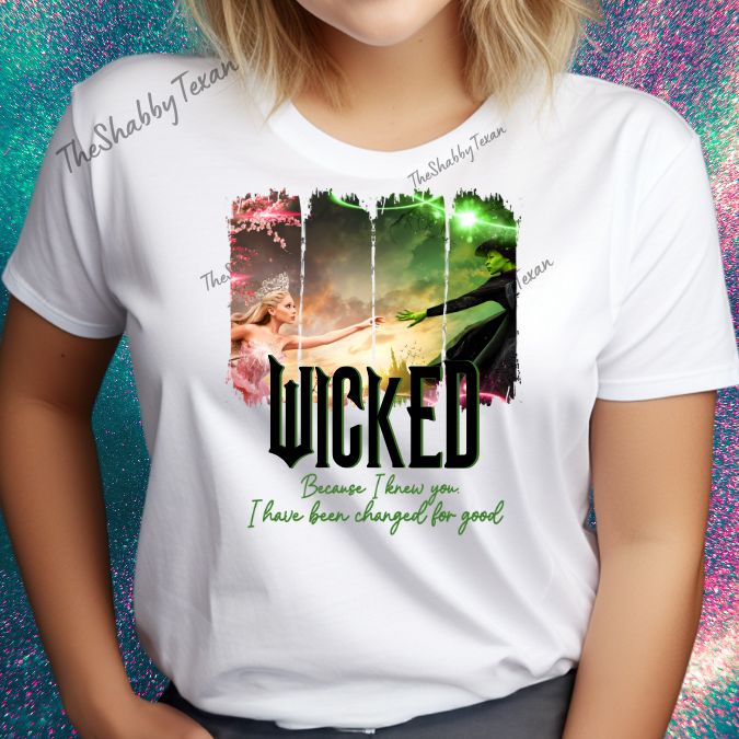 Wicked Changed for Good Shirts