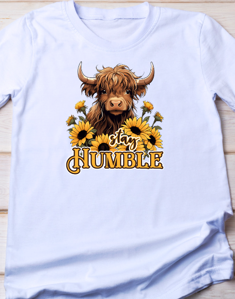 Stay Humble w/ Cow Shirt