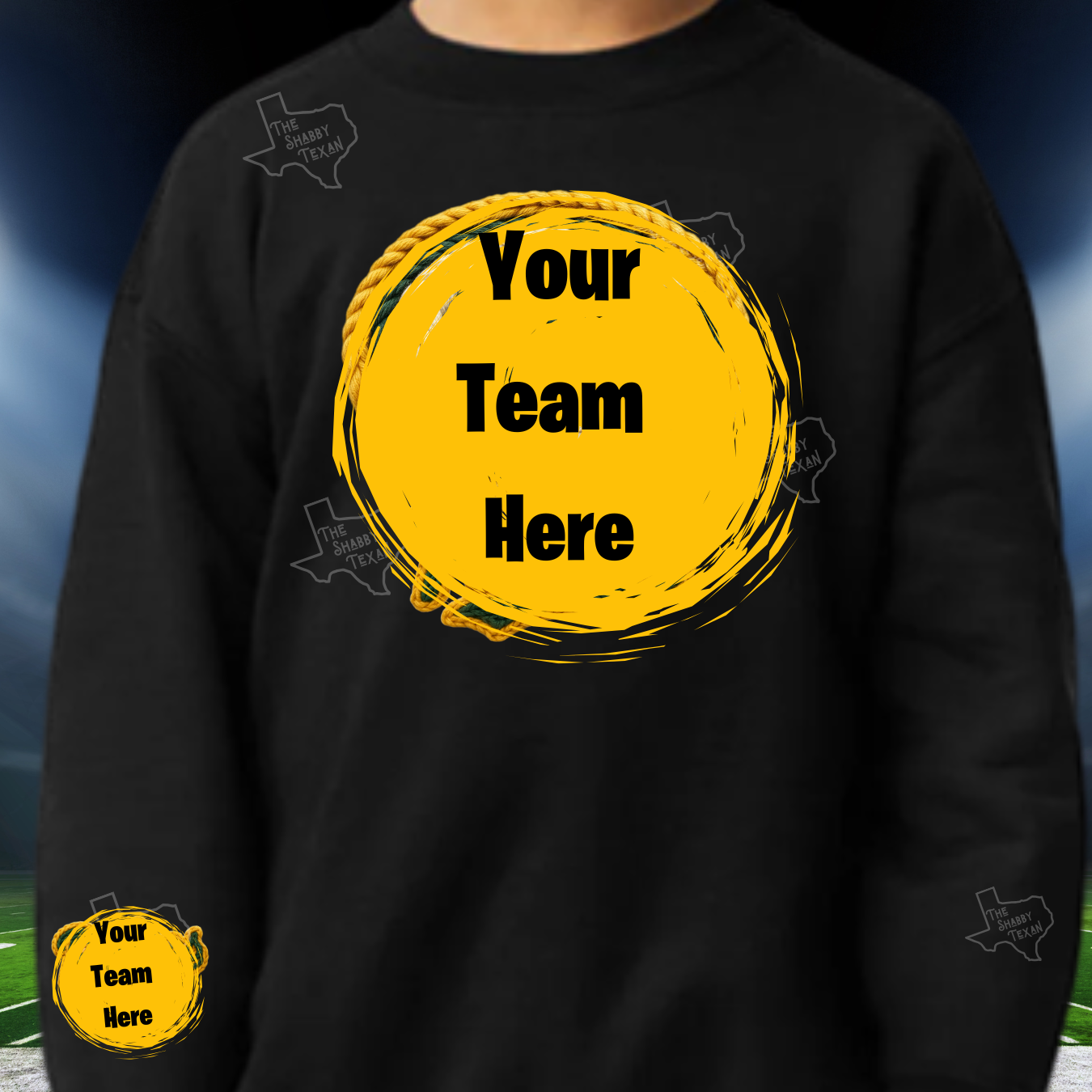 Faux Crochet Team Shirts