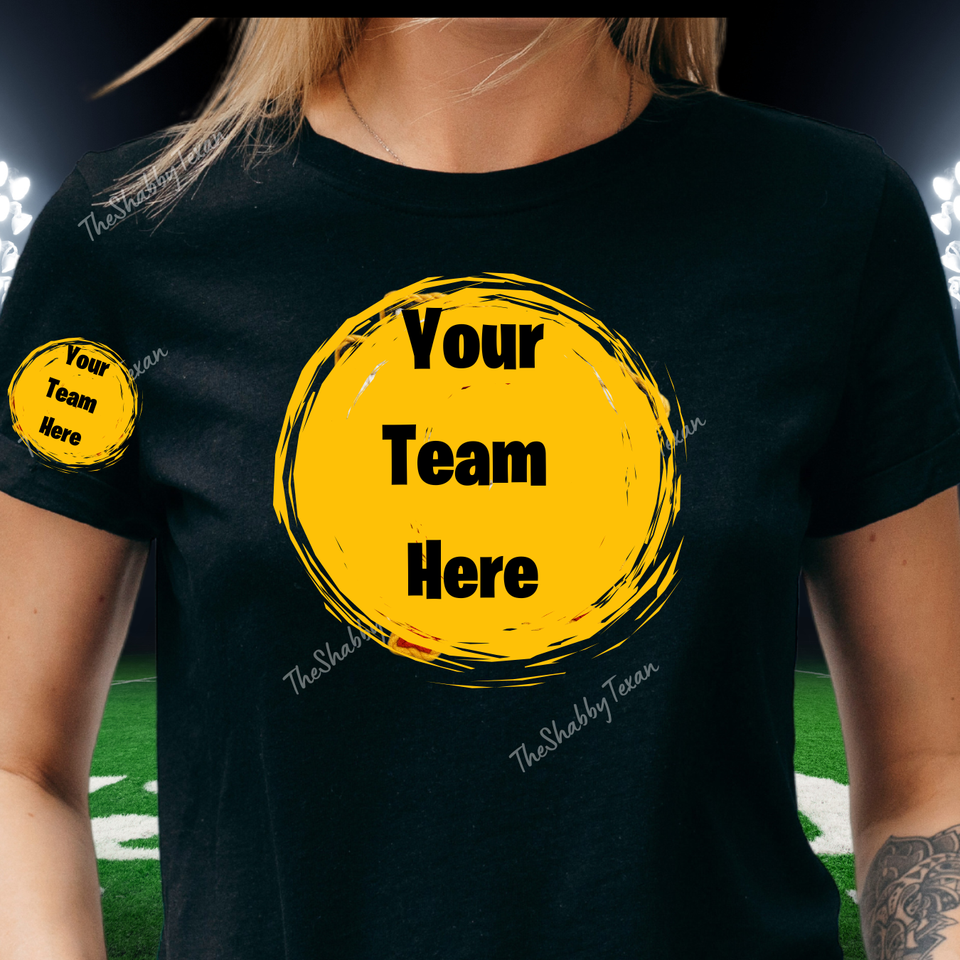 Faux Crochet Team Shirts