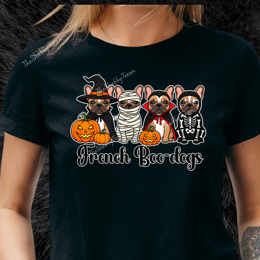 French Boo-Dogs DTF Transfers