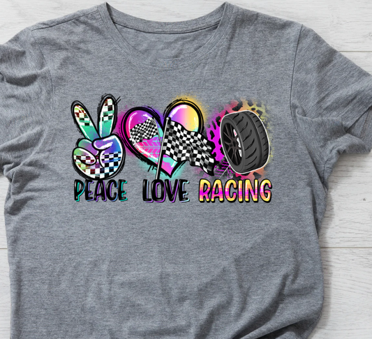 Peace Love Racing Shirts