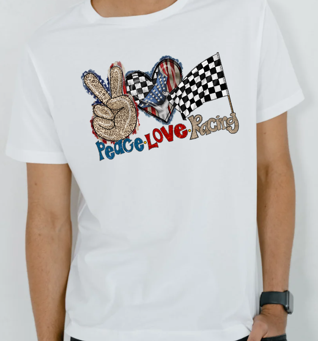 Peace Love Racing Shirts