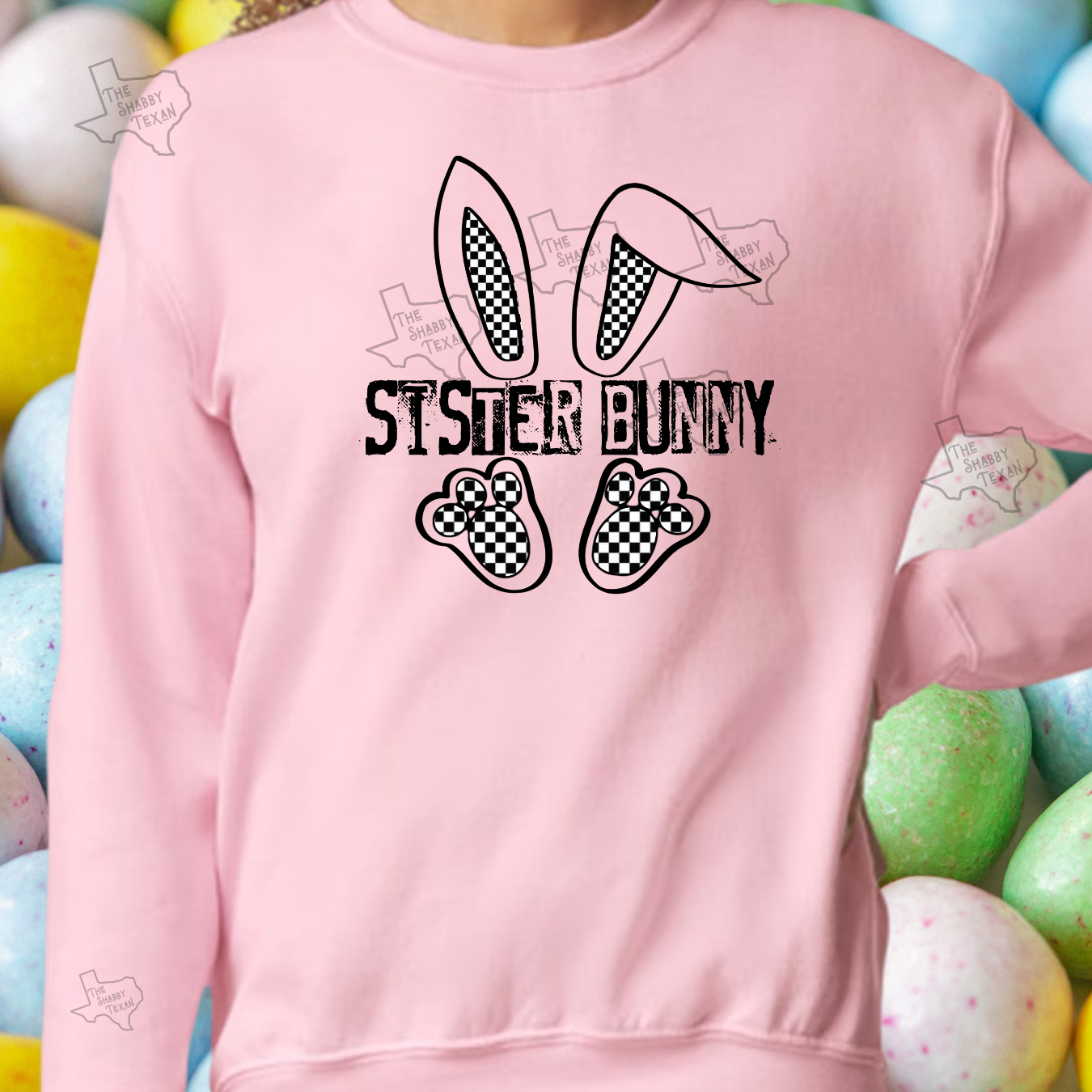 Bunny Family Name DTF Transfers