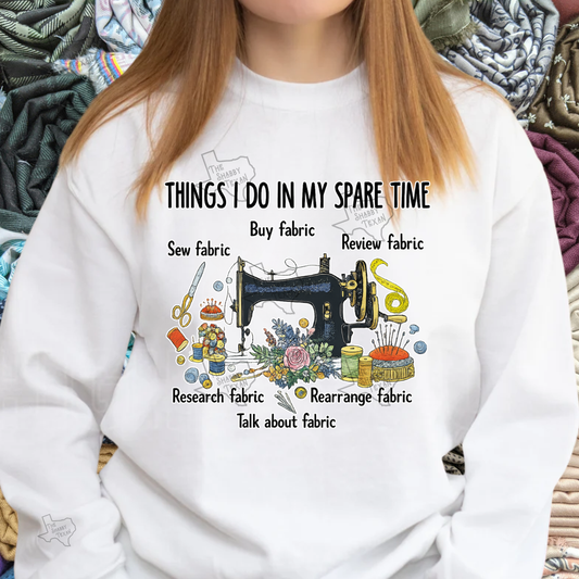 Things I Do In My Space Time Shirts