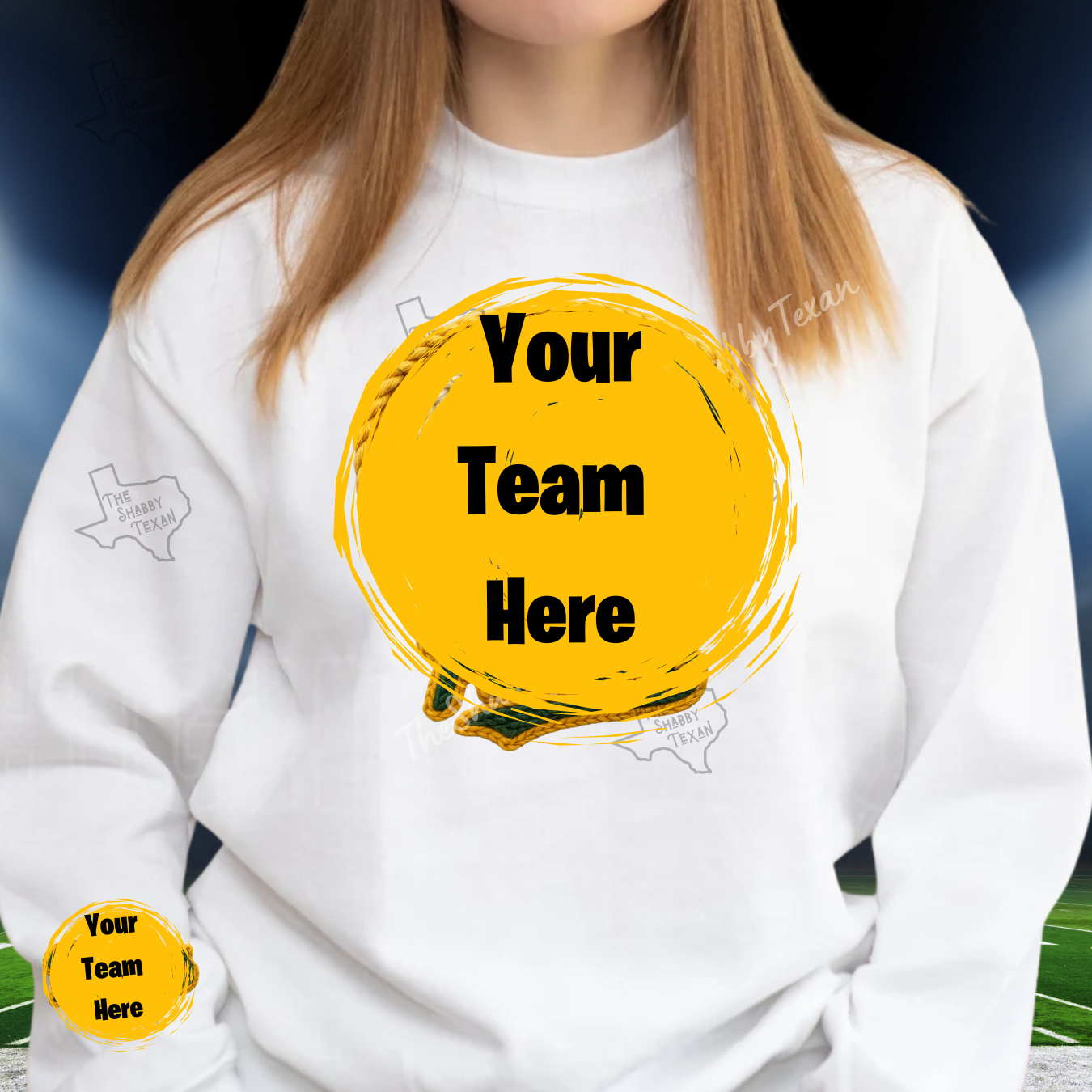Faux Crochet Team Shirts