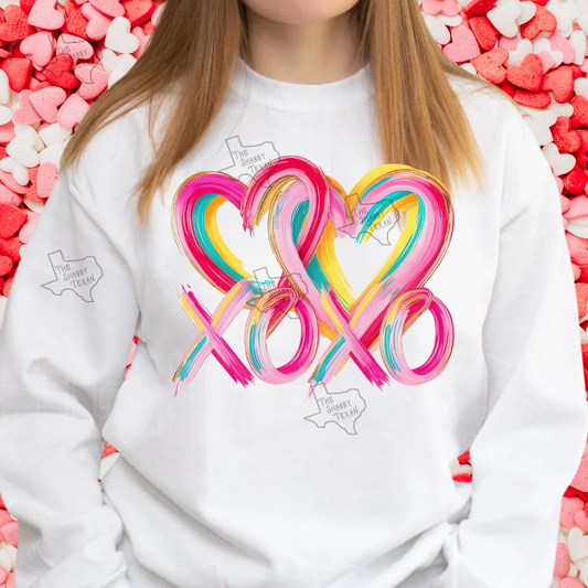 Valentines Heart XOXO Shirts