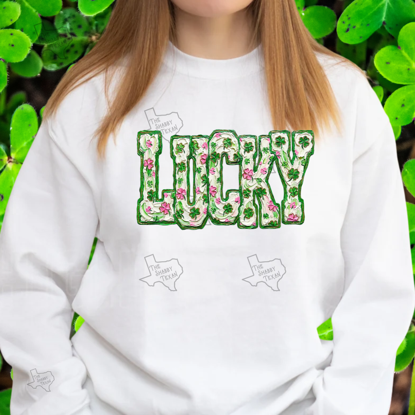 Lucky Brushstroke DTF Transfers