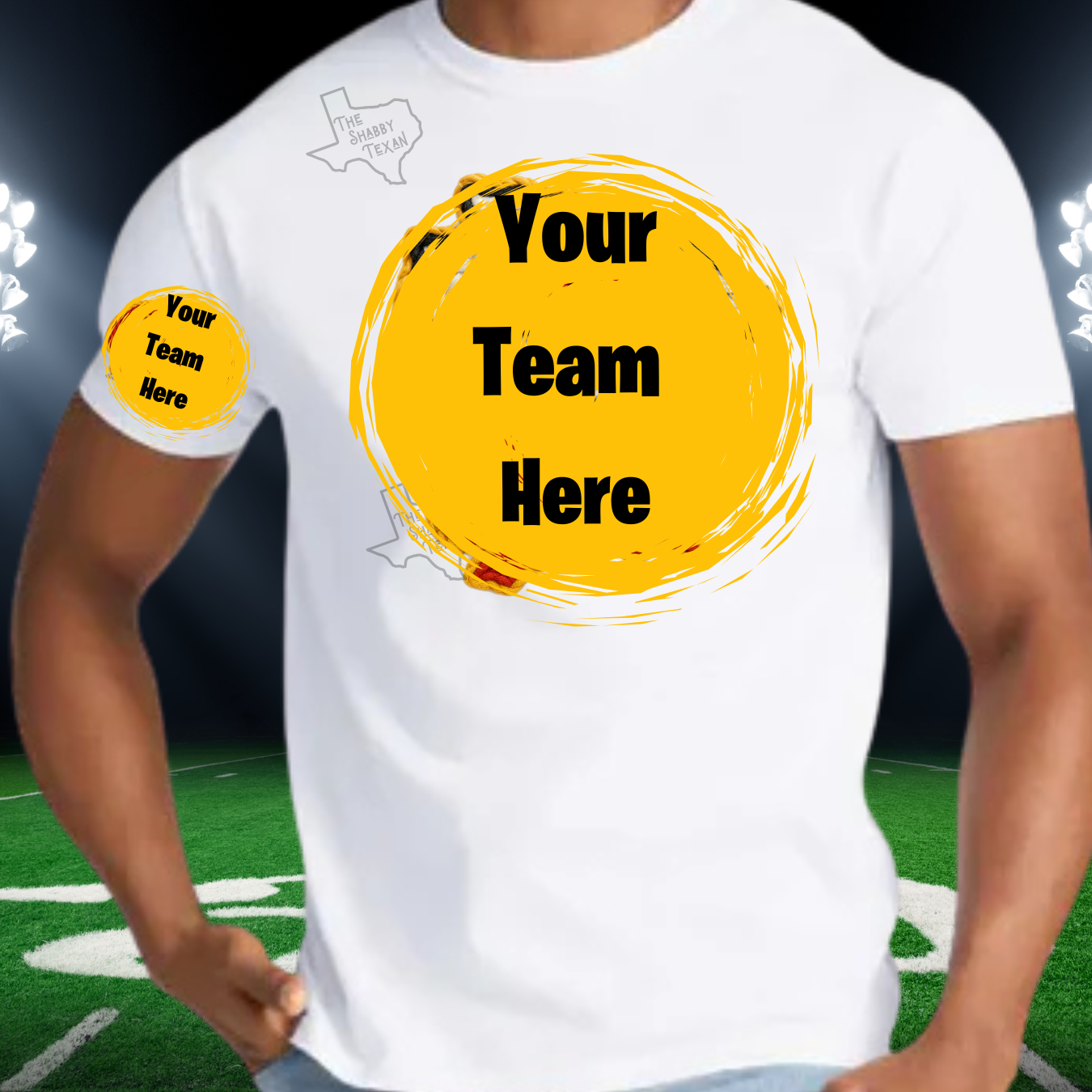 Faux Crochet Team Shirts